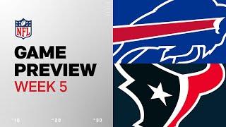 Buffalo Bills vs. Houston Texans | 2024 Week 5 Game Preview