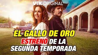 El Gallo de Oro todos los detalles de la segunda temporada en ViX by PremiereFliX