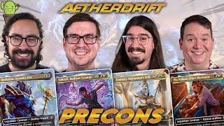 AETHERDRIFT PRECON BATTLE | Temmet VS Saheeli VS Pia Nalaar VS Hashaton