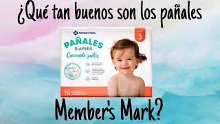 Probando los pañales Member's Mark.// ¿Aguantan toda la noche?. ‍️