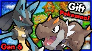 Can I Beat Pokemon X with ONLY Gift Pokemon?  Pokemon Challenges