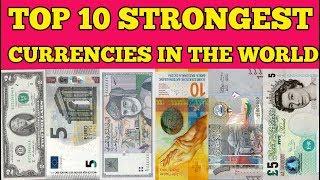 TOP 10 Strongest Currencies in the World 2020. TOP 10 most valuable currencies in the world 2020.