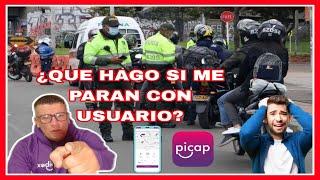 Que HACER si NOS paran EN un RETÉN de TRÁNSITO con USUARIO de PICAP.‍️️