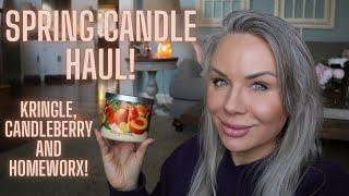 Candle Haul: Kringle, HomeWorx & Candleberry