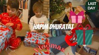 Hapim dhuratat | Vlogmas i fundit me vonese… | The D. Family