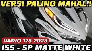 VARIO 125 TERBARU 2023 CBS ISS SP MATTE WHITE