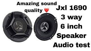 JXL 3way 6 inch Car Speaker 1690 Coaxial Car Speaker audio test  Amazing sound quality!