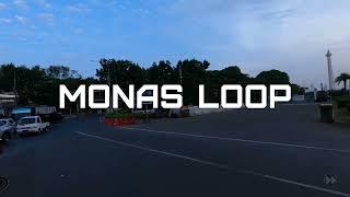 VIRTUAL RUN [4K] - Monas Loop (Indonesia)