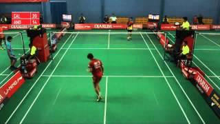 Calvin Ryan Mamonto (PB DJARUM) VS Anom Bintang Pambias (SKO RAGUNAN)