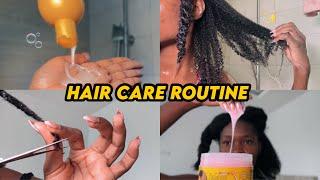 my hair grew so much!!  | Monthly hair care routine for longer & healthy hair | nayanzeka