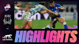 HIGHLIGHTS | ITALY V ARGENTINA | AUTUMN NATIONS SERIES 2024