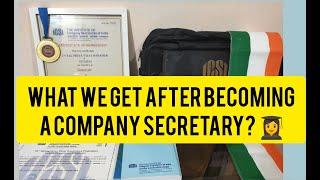 What we get after becoming a Company Secretary |Company Secretary Members Kit‍|CS Kit unboxing ️