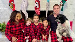 Christmas traditions with our Interracial Kids  (Family Vlog)