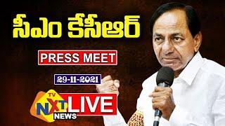 CM KCR LIVE | సీఎం కేసీఆర్ కీలక ప్రెస్‏మీట్ | KCR Key Press Meet on Cabinet Meeting || TVNXT NEWS