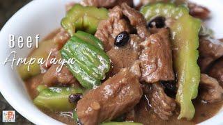 BEEF AMPALAYA with Oyster Sauce