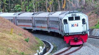 Tikungan Kereta Tajam Kulon Progo Kalimenur Yogyakarta.