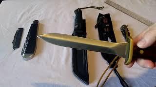 JBO Bushcraft 3 knife challenge tag video