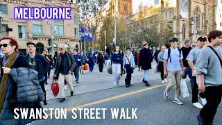 SWANSTON STREET | MELBOURNE AUSTRALIA | CBD WALK