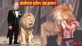 সার্কাসের সবচেয়ে বিপজ্জনক পশুদের আক্রমণ | Dangerous moments in circus | mayajaal, odvut knowledge