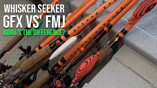 Whisker Seeker Catfish Rods GFX Vs FMJ (What's The Difference)