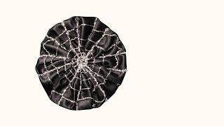 How to make a spider web brooch - sewing project - #37