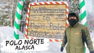 VISITANDO A CIDADE DO PAPAI NOEL | Polo Norte - Alaska