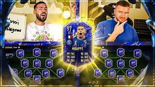 FIFA 22: MBAPPE TOTY Squad Builder Battle  Proownez vs Wakez !!