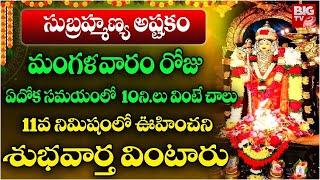 Subrahmanya Ashtakam | Tuesday Special Lord Subrahmanya Telugu Bhakti Songs | BIGTV