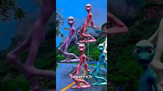 Part-21 Dame tu cosita|alien dance|funny alien#comedy #color dance#crazzyalienz#funny 