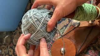 Uneven yarn ball/bump winder