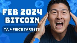 February 2024 #Bitcoin Technical Analysis with DEEP Bitcoin ETF Implications!!!