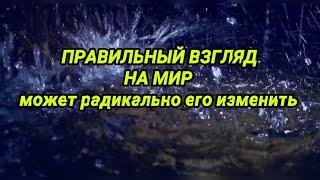 ПРАВИЛЬНЫЙ ВЗГЛЯД НА МИР может радикально его изменить