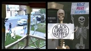 Liberal Halloween Display Gets DESTROYED by Pedestrians