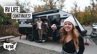 We’re Back to FULL-TIME RV Life! - Traveling to Our 8th US State: Indiana!