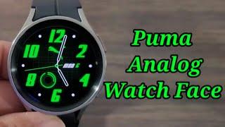 Samsung Top Analog Watch Face