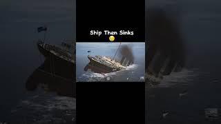 Ship Then And Now #ship #then #oceanliner #sad #shipwreck #passengership #titanic #shorts