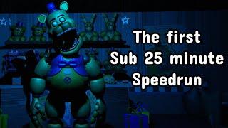 Getting the Glitched Attraction Speedrun UNDER 25 MINUTES