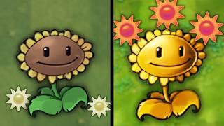 Normal Plants vs Golden Plants! (PVZ Fusion)