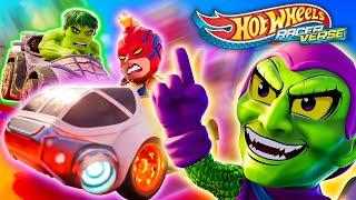 Super Heroes and Villains Compete for the Gold in the Hot Wheels Racerverse!  | Hot Wheels