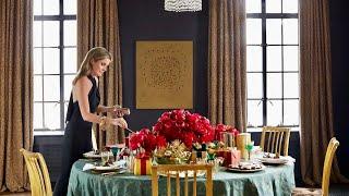 A Review: Entertaining Beautifully by Aerin Lauder Christmas Tablescapes & Decorating Ideas 2022