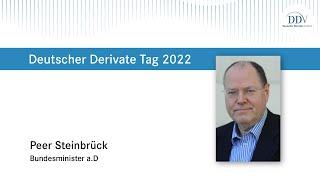 Deutscher Derivate Tag 2022: Interview Peer Steinbrück, Bundesminister der Finanzen a.D.