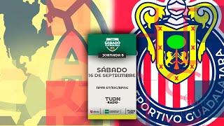 AMÉRICA 4-0 CHIVAS  #LIGAMX POR TUDN RADIO - TORNEO APERTURA