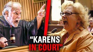 The Karens That Got Served Huge Karma In Their Court Cases