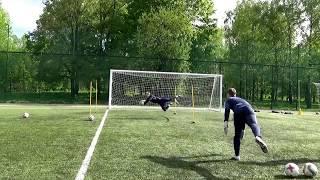 goalkeeper training FC Almaz-Antey U15