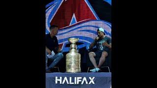 Nathan Mackinnon brings Stanley Cup to Halifax