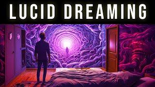 Enter Deep REM Sleep & Experience Lucid Dreams | Lucid Dreaming Sleep Hypnosis | Black Screen Music