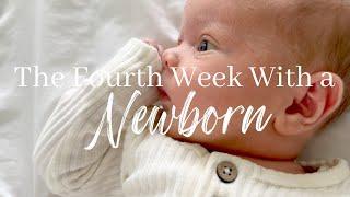 The 4th week with a newborn | Hand & Foot casting!