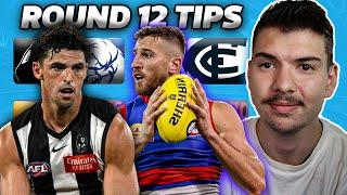 Round 12 AFL Tips + Predictions 2024