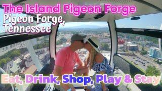 The Island in Pigeon Forge TN: Great Smoky Mountain Wheel, Island Ropes Course & Ole Smoky Moonshine