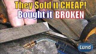 Mig Welding Metal Repair Welding and Fixing Broken Stuff